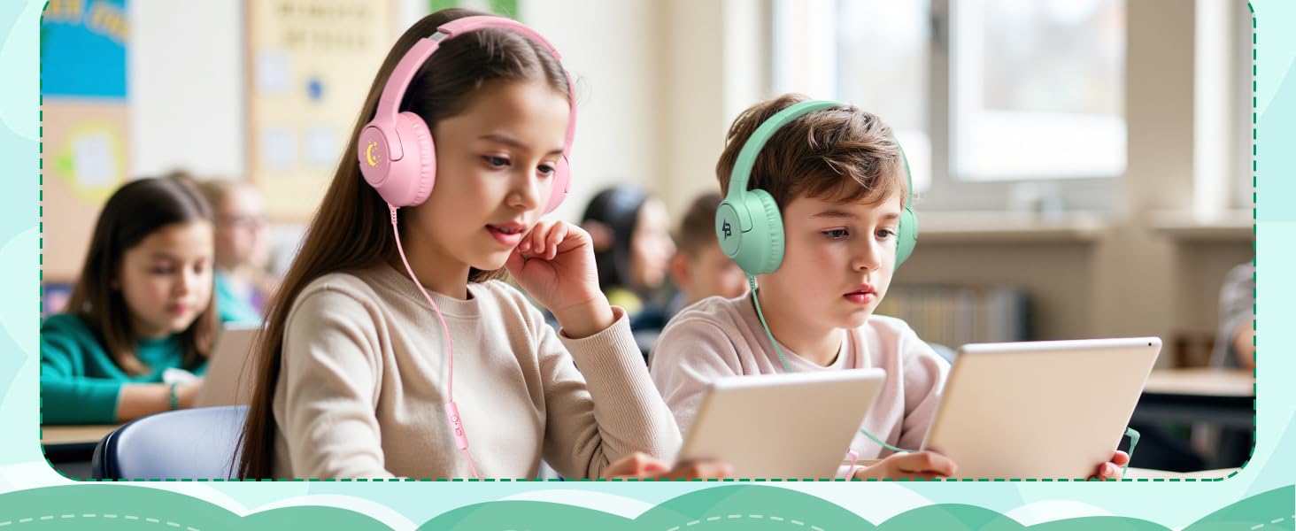 wired headphones for kids