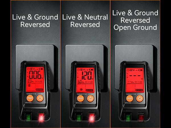 GFCI Outlet Tester with Circuit Breaker Finder