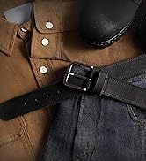 CHAOREN Full Grain Leather Belt for Men, Work Belts for Men Heavy Duty, Daily Wear for Jeans Pants