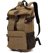 Gym Duffle Bag Backpack 4-Way Vintage canvas with Shoes Compartment for travel Sport Hiking lapto...
