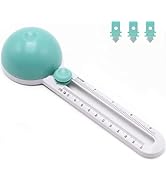 HKKYO Craft Circle Cutter, Circular Cutter, Compass Circle Cutter for Paper Circular Cutting Tool...