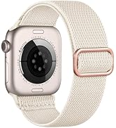Charlam Stretchy Bands Compatible with Apple Watch Band 40mm 41mm 42mm 38mm 44mm 45mm 46mm 49mm W...
