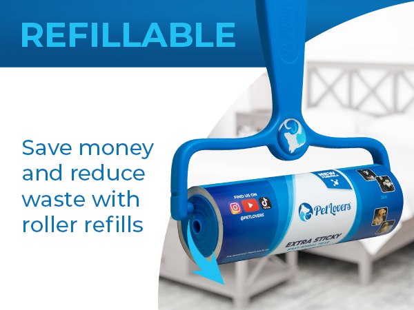 Refillable Large Lint Roller