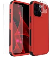 X-belmox Protective Case for iPhone 14 Pro Max, 3-Layer Heavy Duty Military Shockproof Drop Proof...