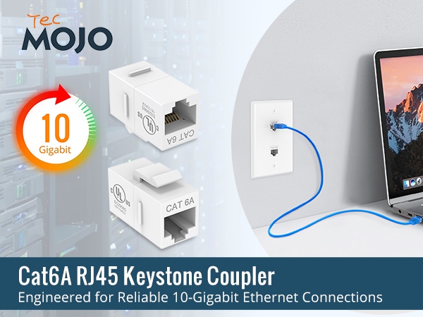 Cat6A Keystone Coupler