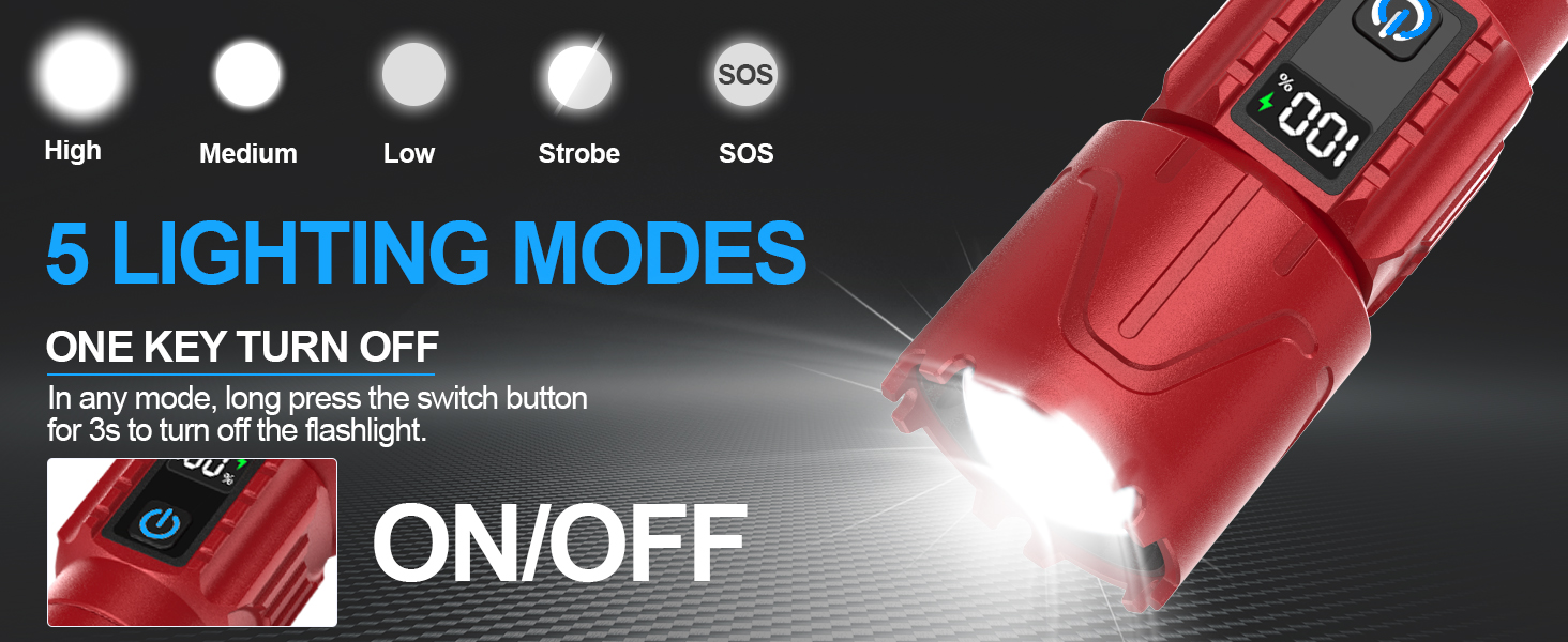 5 LIGHT MODES
