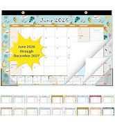 GuassLee Desk Calendar 2026-2027, Desktop Calendar Monthly Pages 17" x 11.5" Runs from Jun.2026 t...