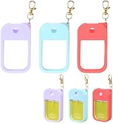 Hand Sanitizer Spray Case Compatible with Touchland Power Mist 1 oz – Silicone Case with Keychain...