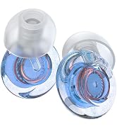 Yawsoy Ear Plugs for Concerts, 2 Pack High Fidelity Ear Plugs, Reusable Silicone Earplugs for Con...