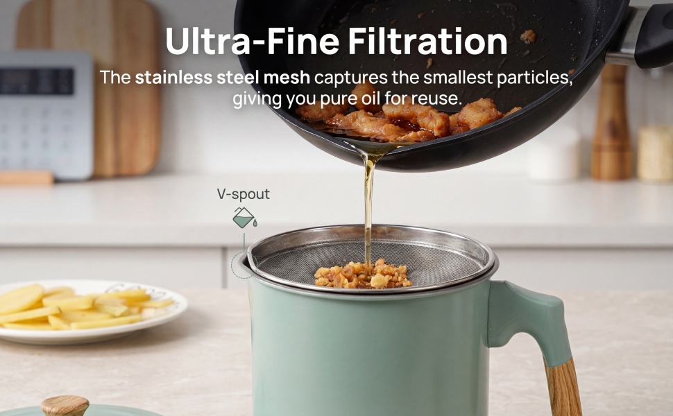 Bacon Grease Container