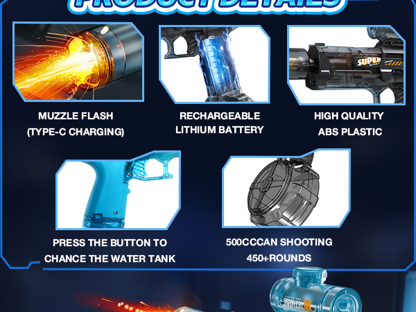 YoPoll Electric Water Guns