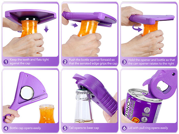 How to Use This 3-In-1 Jar Opener & Bottle Opener