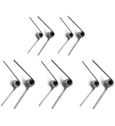 10 Pieces Torsion Spring, Stainless Steel Small Torsion Springs, Tiny Torsional Spring, 90° Defle...