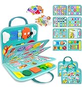 Walenty Busy Board Montessori Toys for Toddler Boy Girl Birthday Gifts, Busy Book Sensory Learnin...