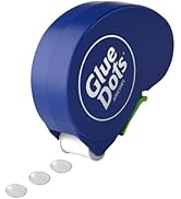 Glue Dots, Dispenser for everyday uses, 125 Dots, 3/8