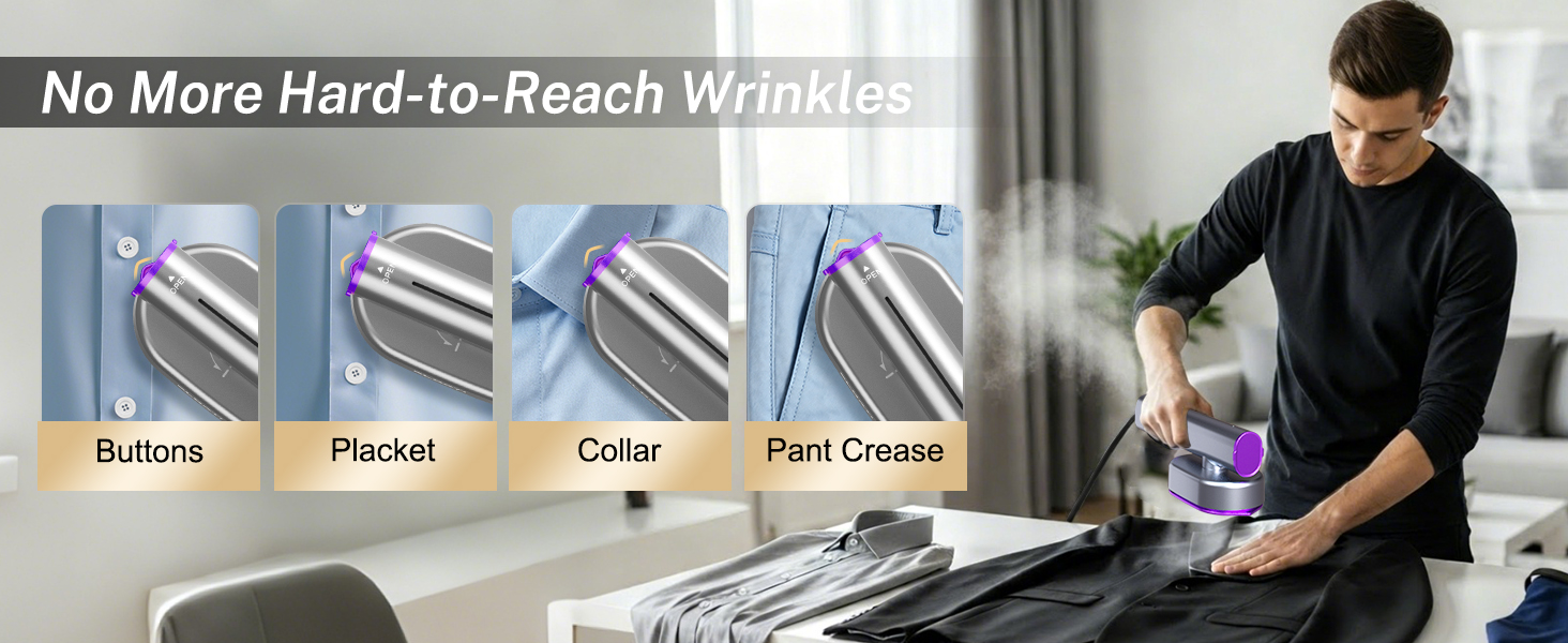 ELORTI travel steamer for clothes