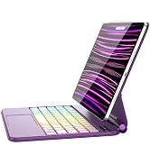 Keyboard Case for iPad Air 11-inch(M2) 2024 & iPad Air 5th/4th Gen & iPad Pro 11 (4th/3rd/2nd/1st...