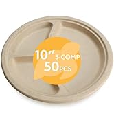 100% Disposable Paper Plates Bulk [10