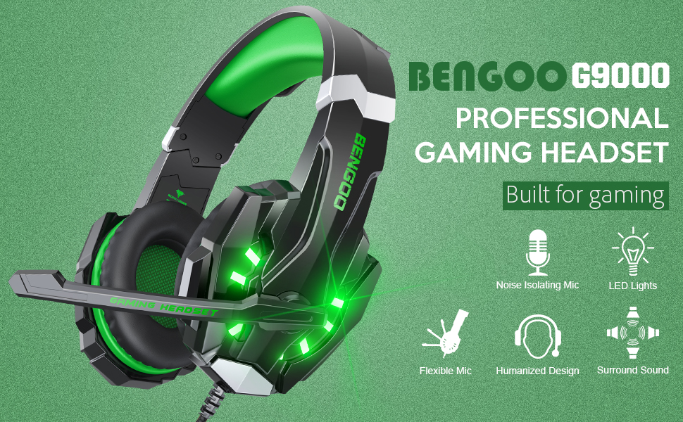 BENGOO G9000 PROFESSIONAL GAMING HEADSET