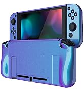PlayVital Ergonomic Grip Case for Nintendo Switch, Upgraded Protective Hard Case Protector for Sw...