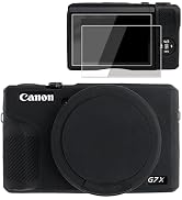 VOVMOEYA Camera Case for Canon Powershot G7 X Mark III with 2PCS Screen Protector,Full Pritection...