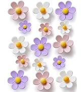 Mymazn Fridge Magnets Cute Refrigerator Magnets Colorful Decorative Magnets 3D Flower Magnets for...