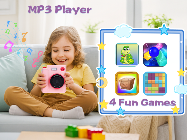 MP3 Player & 4 Fun Games