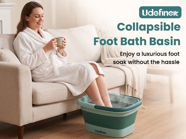 foot bucket for soaking feet