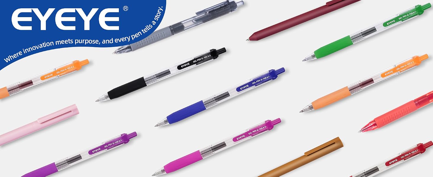 gel pens