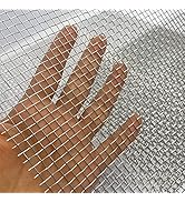 2PACK 304 Pretty Sturdy 12” X 24”(310mm X 610mm), 5 Mesh Wire Mesh Screen, Stainless Screen, Mesh...