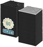 KleanToday 60 Pack Japanese-Style Premium Microfiber Glasses Cleaning Cloth Streak & Scratch-Free...