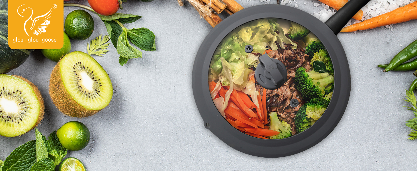 Vegetables and Pot Lids
