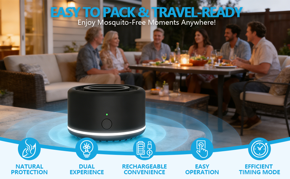 mosquito repellent outdoor patio