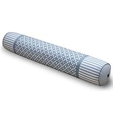 Ailuteie Round Body Pillows for Adults 47in Cylinder Pillows, Skin-Friendly Cover Detachable Bols...