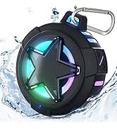 EBODA Bluetooth Shower Speaker, IP67 Waterproof Portable Speakers, Floating, TF Card, Small Outdo...