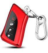 MILD EAST for Lexus Key Fob Cover, Soft TPU Car Key Cover Compatible With 2018-2025 ES250 ES350 G...