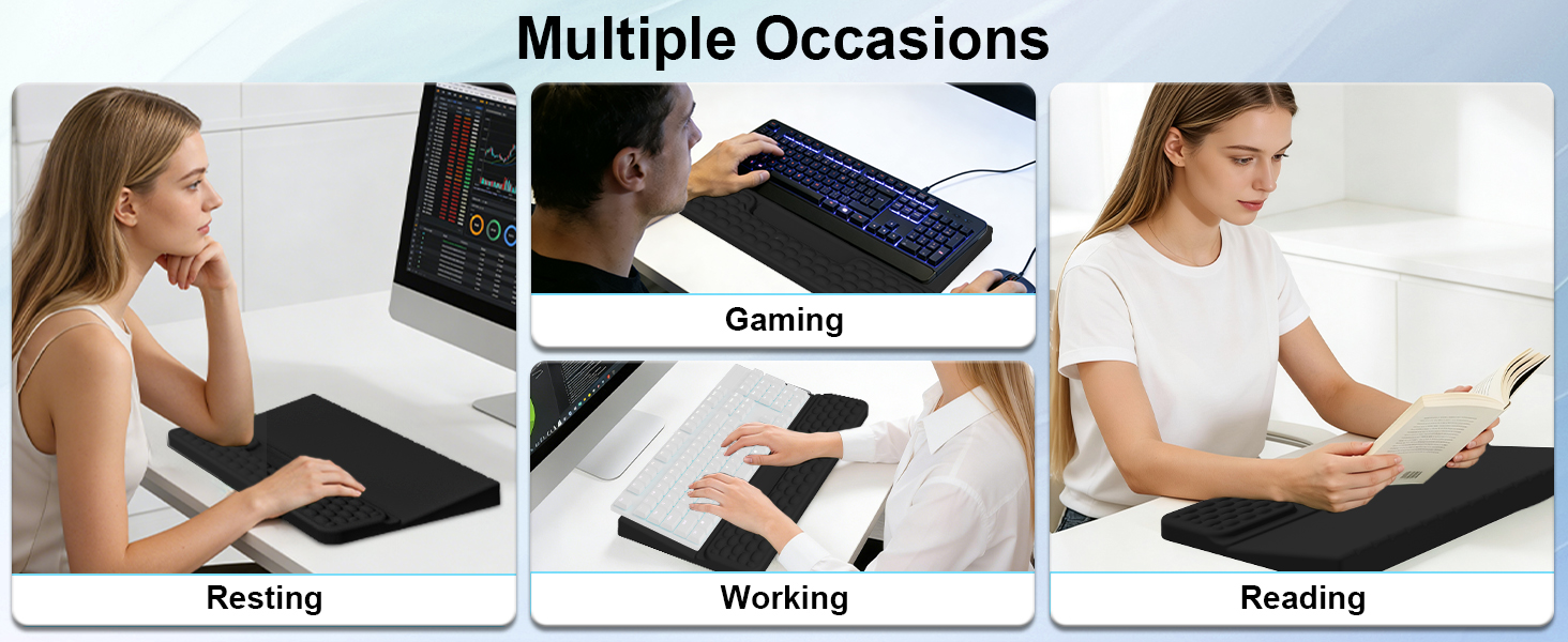 keyboard stand with wrist rest