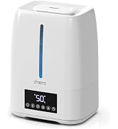 Chooone 6L Humidifier for Bedroom Baby, Cool & Warm Mist Humidifier Large Room Home, Top Fill Ult...
