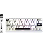 MAMBASNAKE X60 HE 60% Rapid Trigger Wireless Gaming Keyboard,Hall Effect Magnetic Switches,Adjust...