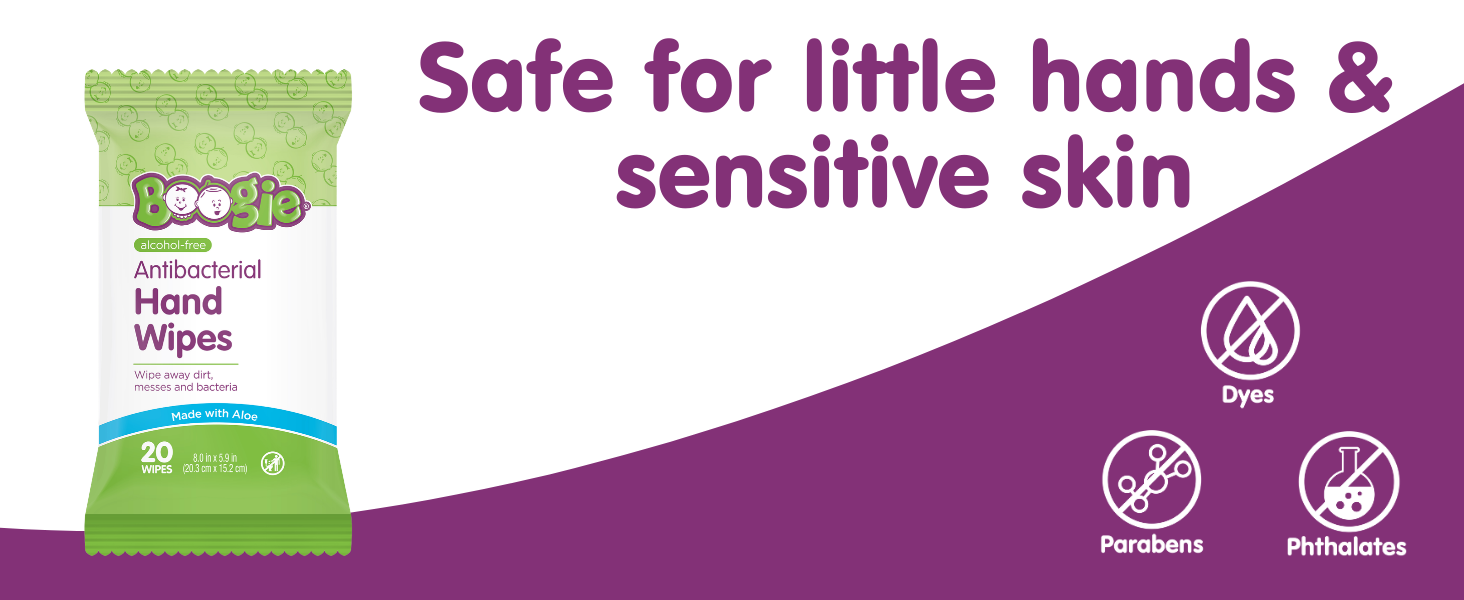 Safe for little hands & sensitive sking