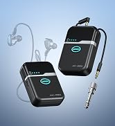 AOKEO AK-680 Wireless In Ear Monitor System,5.8G Professional Stereo IEM Monitoring with Transmit...