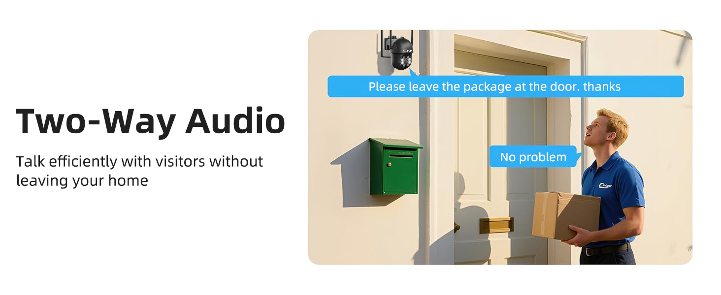 ckk security camera outdoor wireless