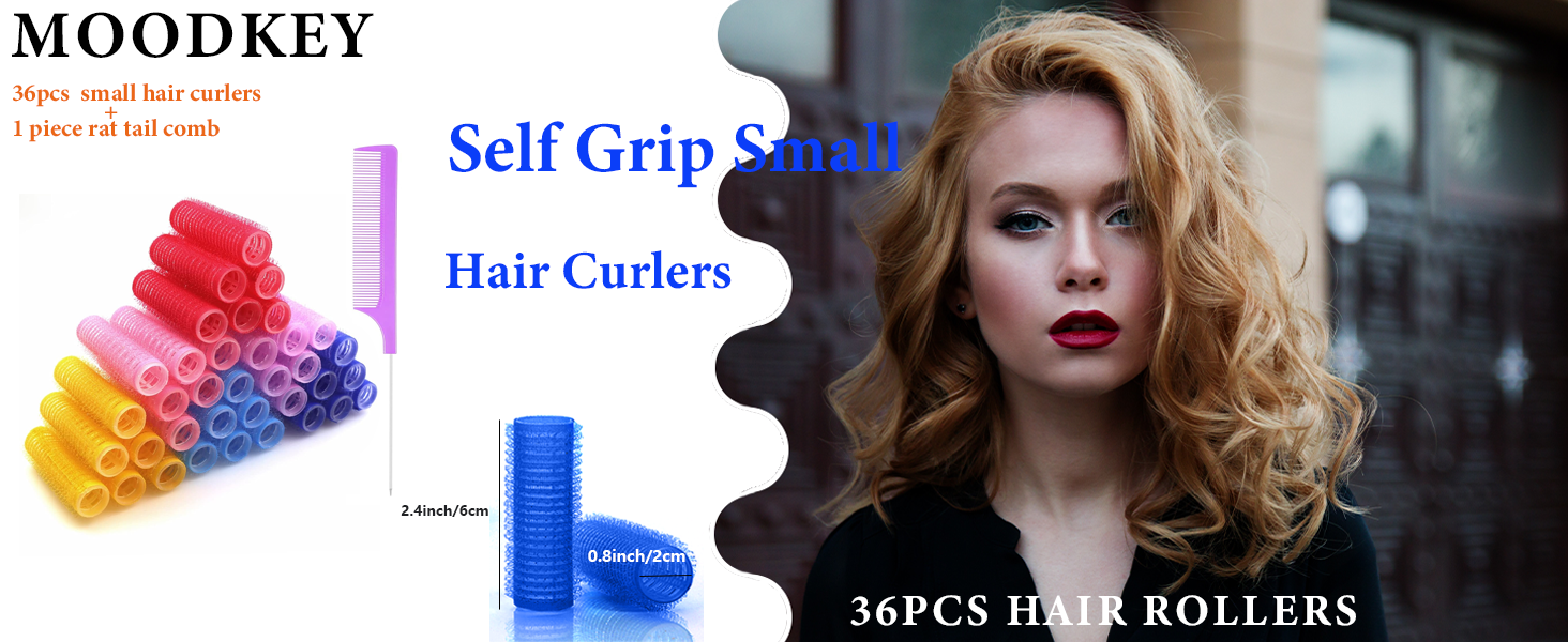 small hair rollers