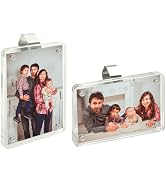 XMALL 2Pcs Car Picture Holder, Suitable for car Visor, Universal for Any Vehicle Model, Show Pers...