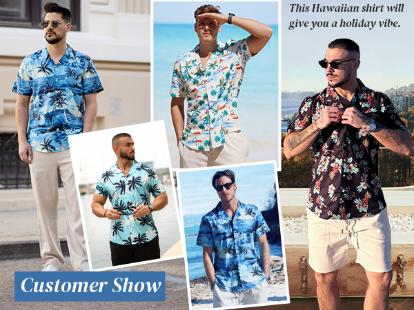 tropical shirts for men mens resort wear