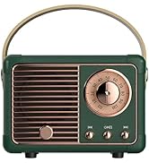 Retro Bluetooth Speaker, Vintage Decor,Dosmix Portable Wireless Bluetooth Speaker, Cute Old Fashi...