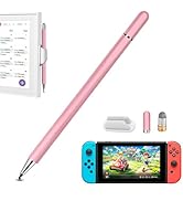 Stylus and Mount for Nintendo Switch/Skylight Calendars 15/27 Inch, Dual Tip with Mesh and Disc T...