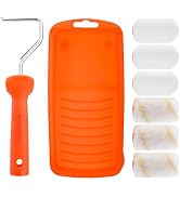 ValueMax 8PCS 2.5" Small Paint Roller Kit, Mini Paint Roller | Includes Foam & Microfiber Paint R...