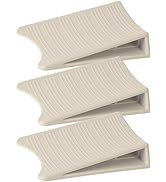 3 Pack Door Stoppers for Bottom of Door, Optish Rubber Door Stop Non Slip Doorstop, Door Stopper ...