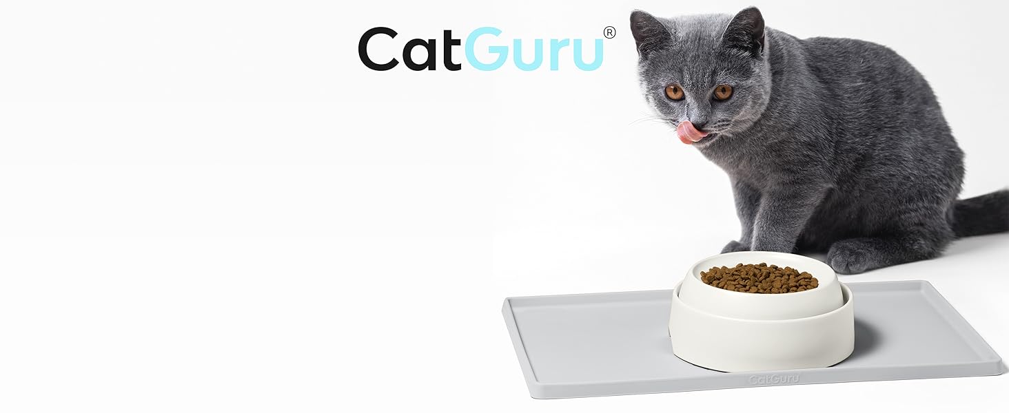 cat food mat feeding pet silicone waterproof placemat bowl water bowls for floors dog matt mats cats